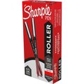 Sharpie Rollerball Pen, , w/Metal Clip, 12/DZ, Red PK SAN2101304